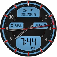 Chrome LED HD Watch Face
