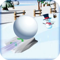 Run And Roll In Snow
