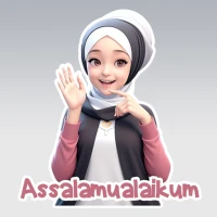 Hijab Sticker - WASticker