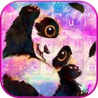 Galaxy Cute Panda Keyboard The