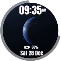 Animated Planet Earth Watch