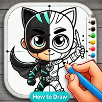 How to Draw PJ SuperHeroes