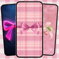 Pink Bow Wallpaper 4K