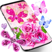 Diamond butterfly wallpapers