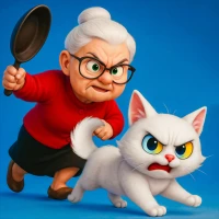 Cat vs Granny: Prank Simulator