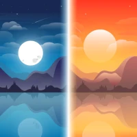 Horizon Wallpaper: Day & Night