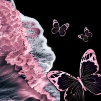 Black Pink Aesthetic Wallpaper