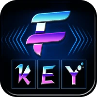 Fancy Text Keyboard Style Font