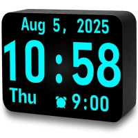 Huge Digital Clock - Clocksy