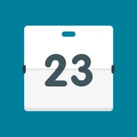 Flip Calendar Widget