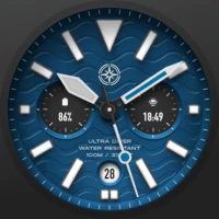 ULTRA Diver watch face