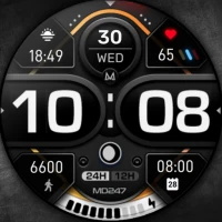MD247 Digital watch face