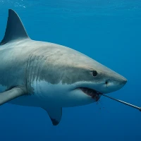 Spearfishing Shark