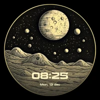 Lunar Moon Phase Watch Faces