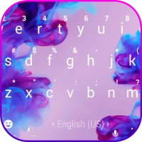 Diffusion Purple Keyboard Them