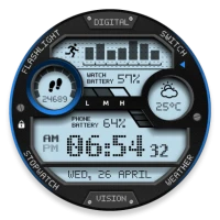 Digital Vision Watch Face