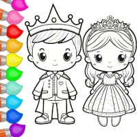 Princess Game Fantasy Coloring