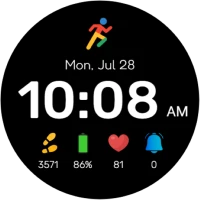 Pixel Style Watch Face