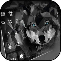 Polygon Wolf Keyboard Theme