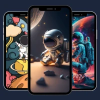 Cute Astronaut Wallpaper HD