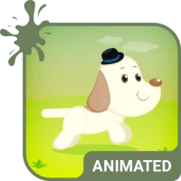 Cute Dog Live Wallpaper Theme