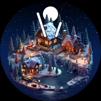 Horizon Snow Globe Watch Face