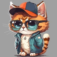 Cute Cat Cartoon Wallpaper HD
