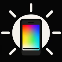 Screen Flashlight color LED