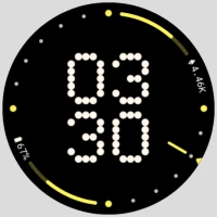 Retro Hybrid Watch Face