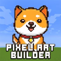 Pixel Art Build for Minecraft