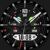 WFP 116 Hybrid watch face