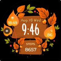 Seasonal Vibes - Wear Os Watch