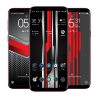 Red And Gray Wallpaper