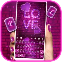 Purple Neon Love Theme