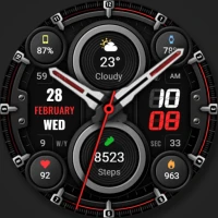 WFP 327 Hybrid watch face