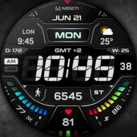 MD271 Digital watch face