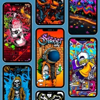 Urban Graffiti Wallpaper 4K