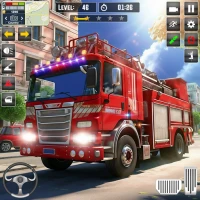 Fire Truck Rescue Sim 3D Games