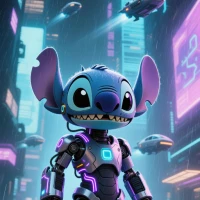 Stitch Blue Koala Wallpaper HD