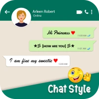 Chat Style text & Cool fonts