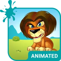 Cute Lion Live Wallpaper Theme