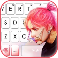 KPop Boy Keyboard Background