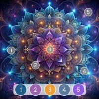Mandala Color by Number