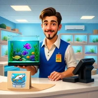 Supermarket Aquarium Simulator