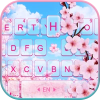 Cherry Sakura Keyboard Theme