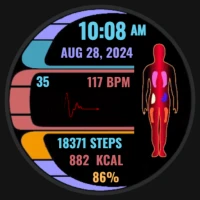 TrekBioHealth Watchface