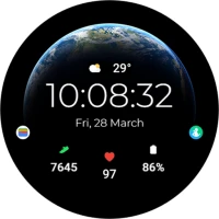 TVV Dynamic Earth Watch Face