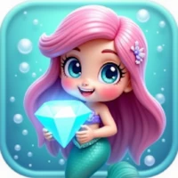 Mermaid Gems Match 3 Adventure