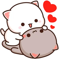 Mochi Cat Animated Stickers