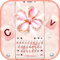 Glitter Clover Keyboard Theme